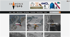 Desktop Screenshot of chamonixtopo.com